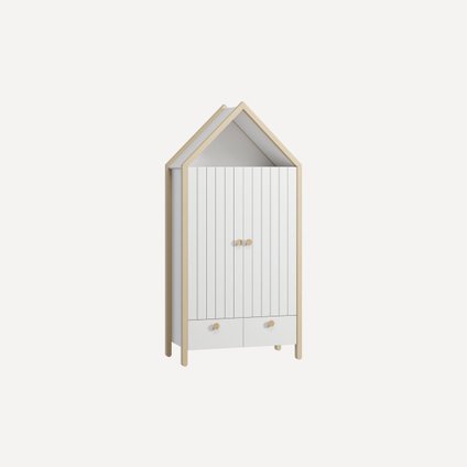 Распашной шкаф Руффи-2 White распродажа
