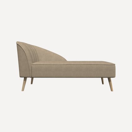 Кушетка Мона Velvet Beige