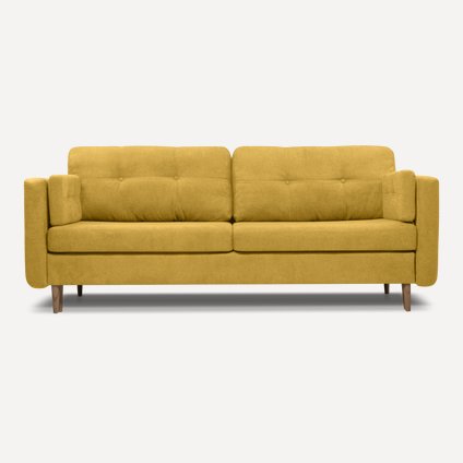 Диван прямой Плиди Happy Yellow