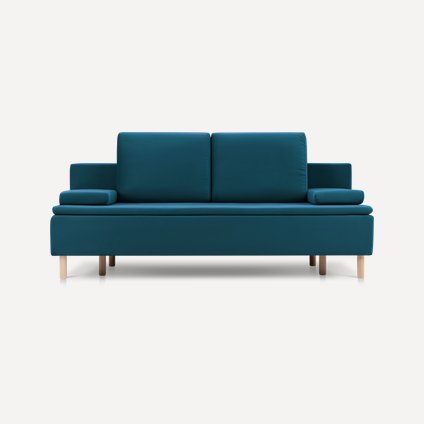 Диван прямой Линс Velvet Navy Blue
