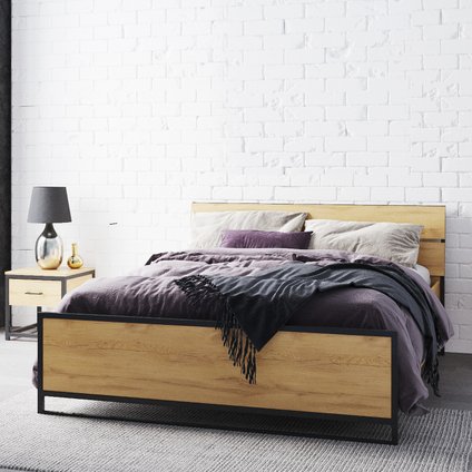 Спальня модульная Лофт Дуб Золотистый