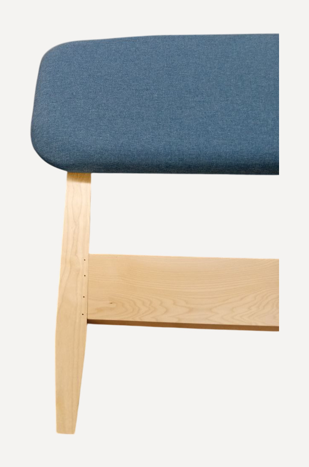 Кровать Сейлор 160 Textile Blue - фото 2