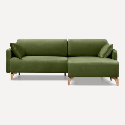 Диван угловой Льери Barhat Olive