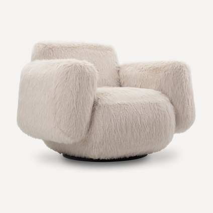 Кресло поворотное Я не минималист Beast Beige