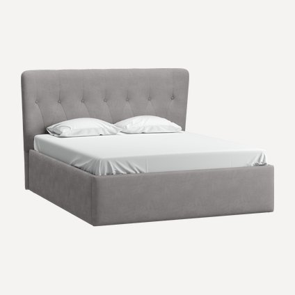 Кровать Лорн 140 Velvet Grey