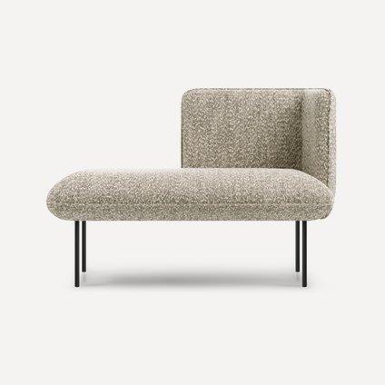 Кушетка Наск Букле Бежевый