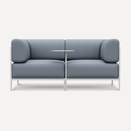 Диван модульный Нолан-W Textile Dusty Blue