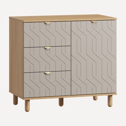 Тумба Теджонс-1 Deco Santiago Oak