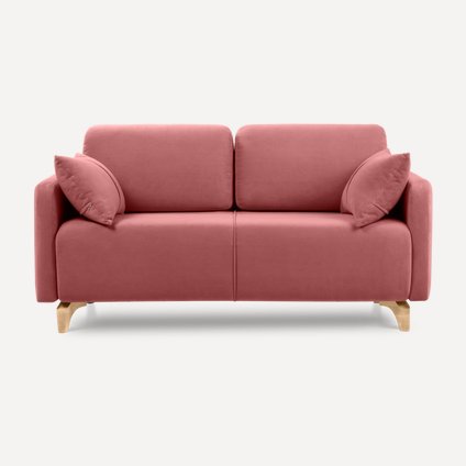 Диван прямой Льери Мини Velvet Coral