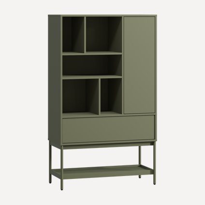 Стеллаж Изи 90x152 Оливковый