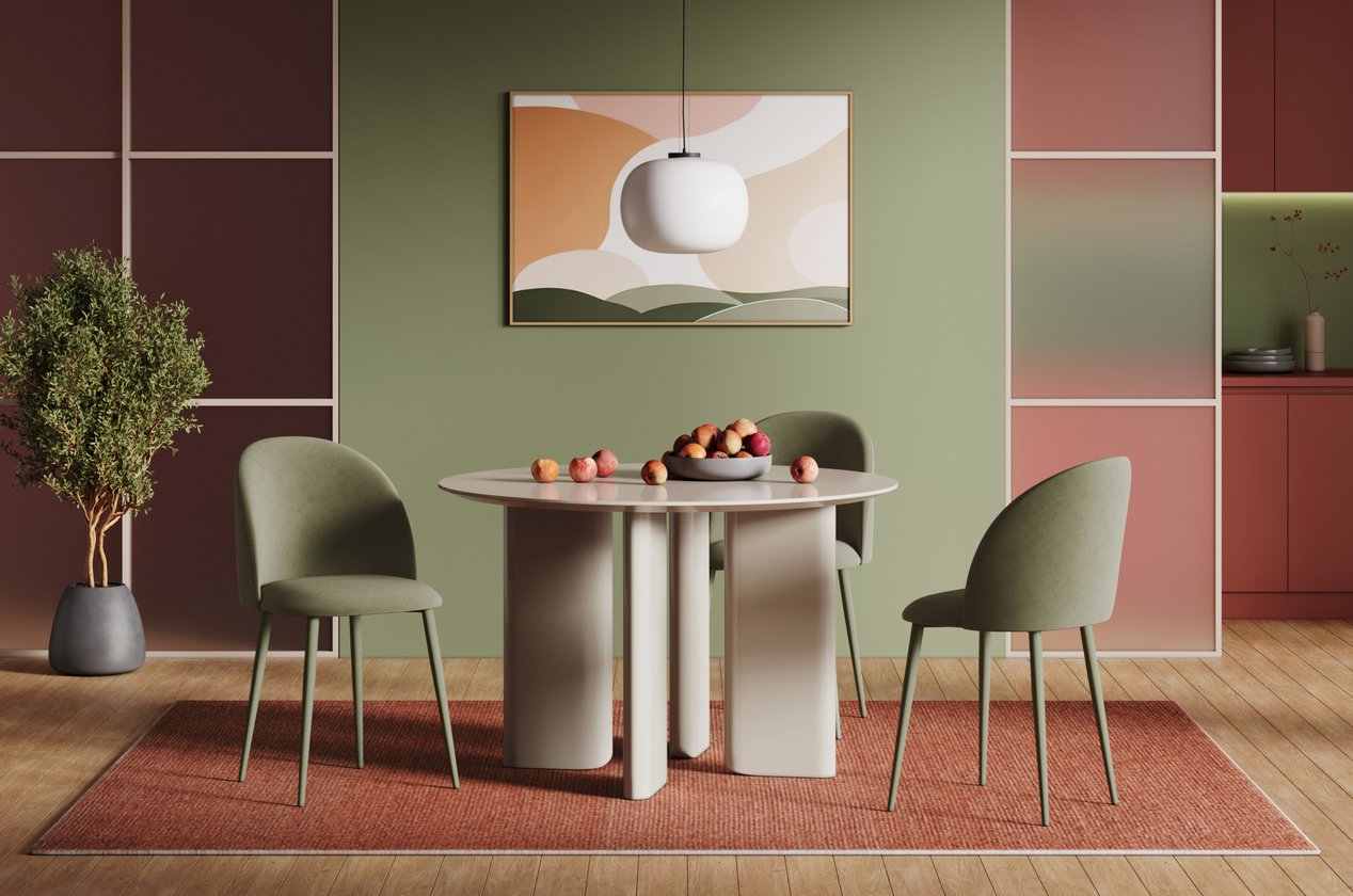 Обеденный стол Алмонт-2 Glossy Beige - фото 2 Обеденный стол Алмонт-2 Glossy Beige - фото 2