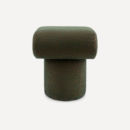 Пуф Плум Букле Зеленый