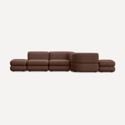 Диван модульный Brera-1 Velour Cinnamon