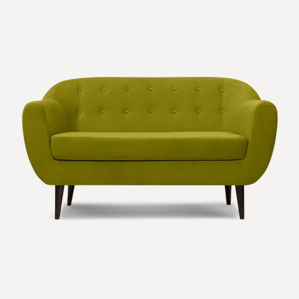 Диван прямой Роттердам Velvet Lime