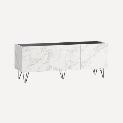 ТВ-тумба Леман 130x51 Мраморный