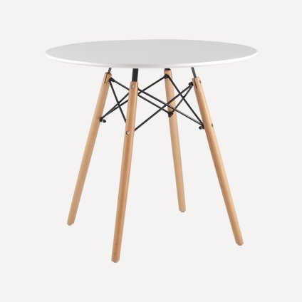 Кухонный стол Эймс-80 White