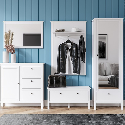 Модульная прихожая Хельга-1 Белый