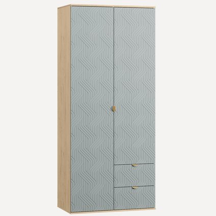 Распашной шкаф Монблан-2 Fancy Mentol распродажа