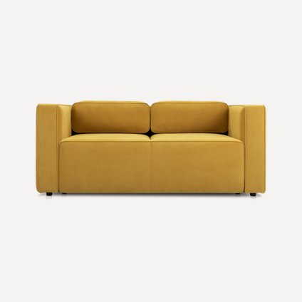 Диван прямой Аронт Мини Velvet Yellow