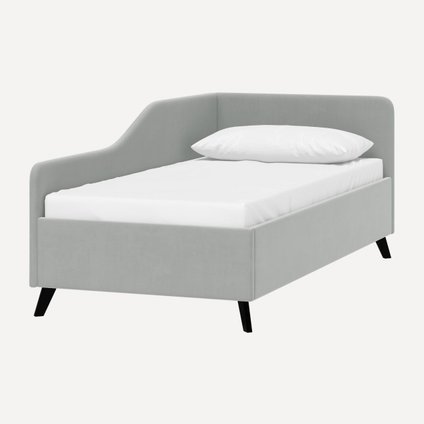 Кровать Лория 90 Barhat Silver уценка