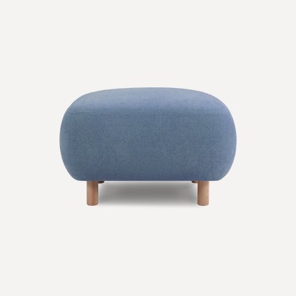 Пуф Пайпел Букле Голубой