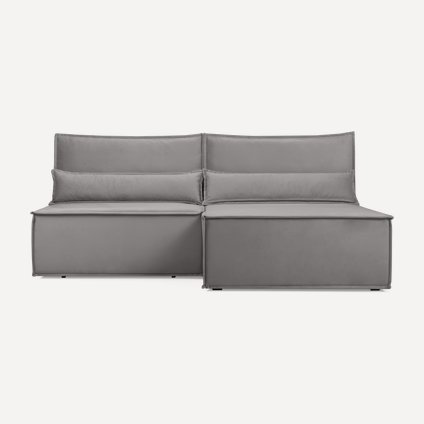 Диван угловой Стаус Velvet Smoke