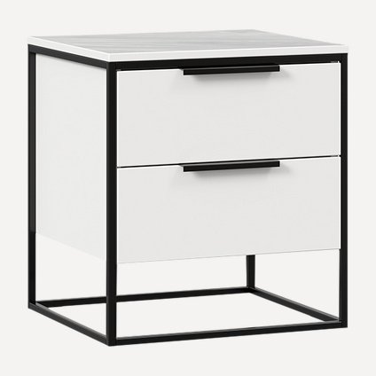 Тумба прикроватная Норд Белый