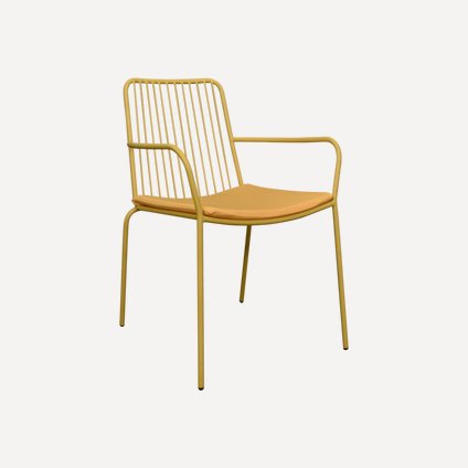 Стул Вилбурн-1 Рогожка Желтый