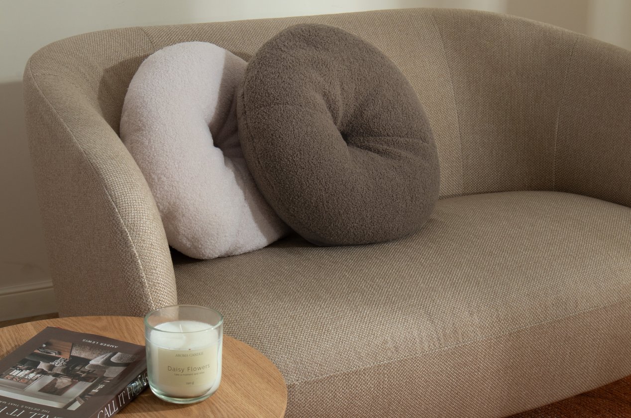 Подушка Бэйгл Cozy Brown - фото 2