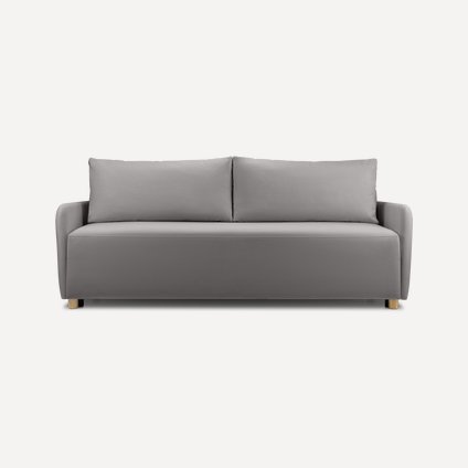 Диван прямой Саннес Velvet Silver