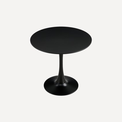 Кухонный стол Тюлип-2 80 Black уценка