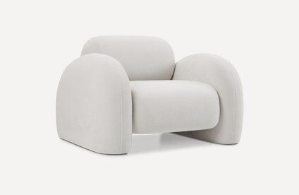 Кресло Данго Bucle White