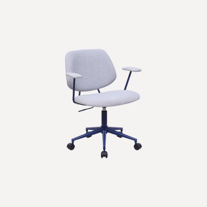 Офисное кресло Тингл-2 Рогожка Серый/Синий