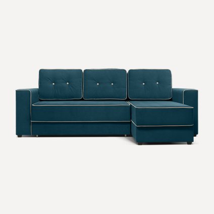 Диван угловой Менли Velvet Ocean