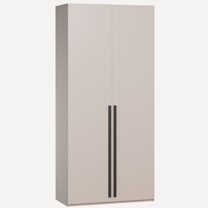Распашной шкаф Кимбол-2-100-50-190 Latte