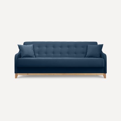 Диван прямой Марси Velvet Navy Blue