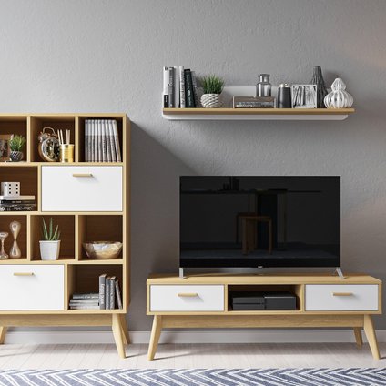 Модульная гостиная Нордик-1 Scandi Plain