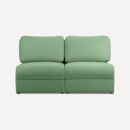 Диван прямой Полан Velvet Green