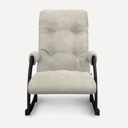 Кресло-качалка Прага Velvet Grey