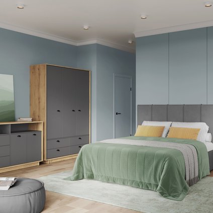 Спальня модульная Айрин-2 Grey