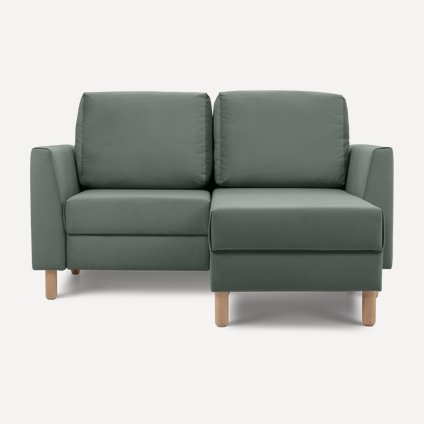 Диван угловой Ройн Мини Velvet Olive