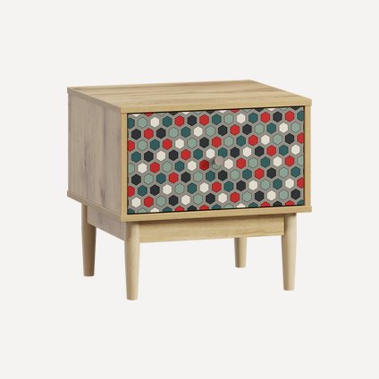 Тумба прикроватная Тайрон 51x48 Бриллиант