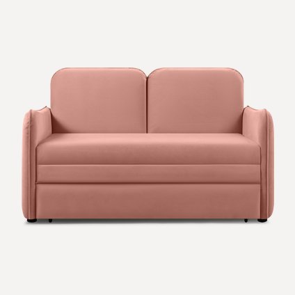 Диван прямой Кейсес 120 Velvet Pink