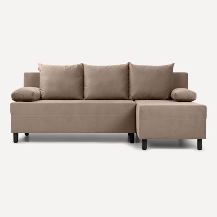 Диван угловой Амрано Velvet Latte