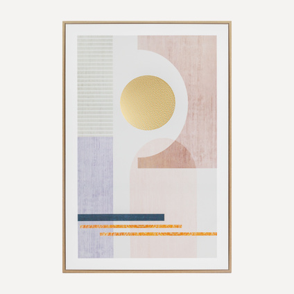 Картина Абстракция Dusty Pink