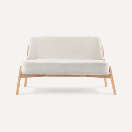 Диван прямой Гарди Шенилл Белый