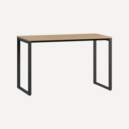 Стол Марлон 120х60 Дуб Барбера/Черный