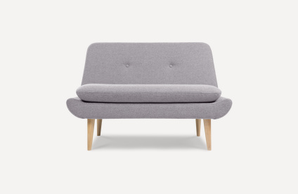 Диван прямой Винси Textile Grey