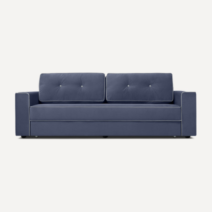 Диван прямой Менли Velvet Navy Blue