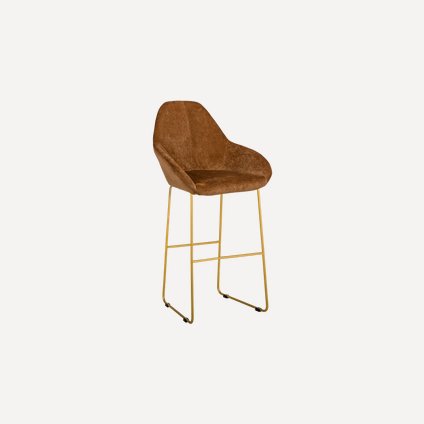 Стул барный Кент-5 Velvet Brown